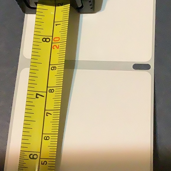 7 full rolls of premium White Matte labels…THESE ARE PREMIUM MATTE not plain! - Picture 4 of 6